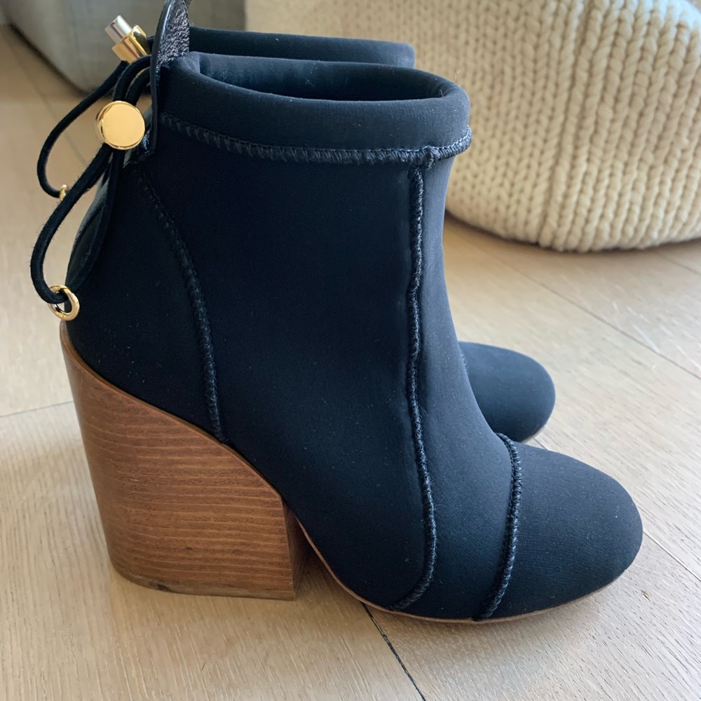 Designer Chloe Block Heel Bootie Size 7 - image 1